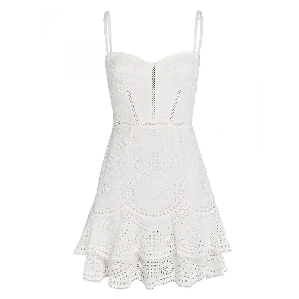 JONATHAN SIMKHAI Broderie Anglaise Dress NWT
